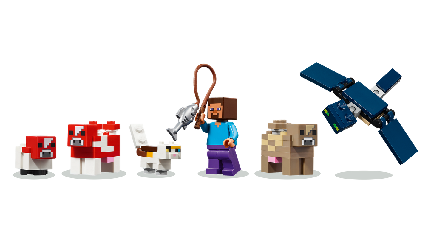 Minecraft 21270 Das Pilzkuh-Haus