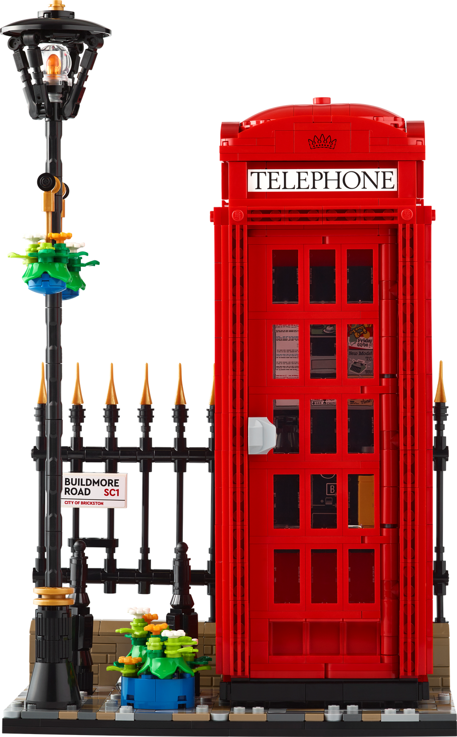 Ideas 21347 Rote Londoner Telefonzelle