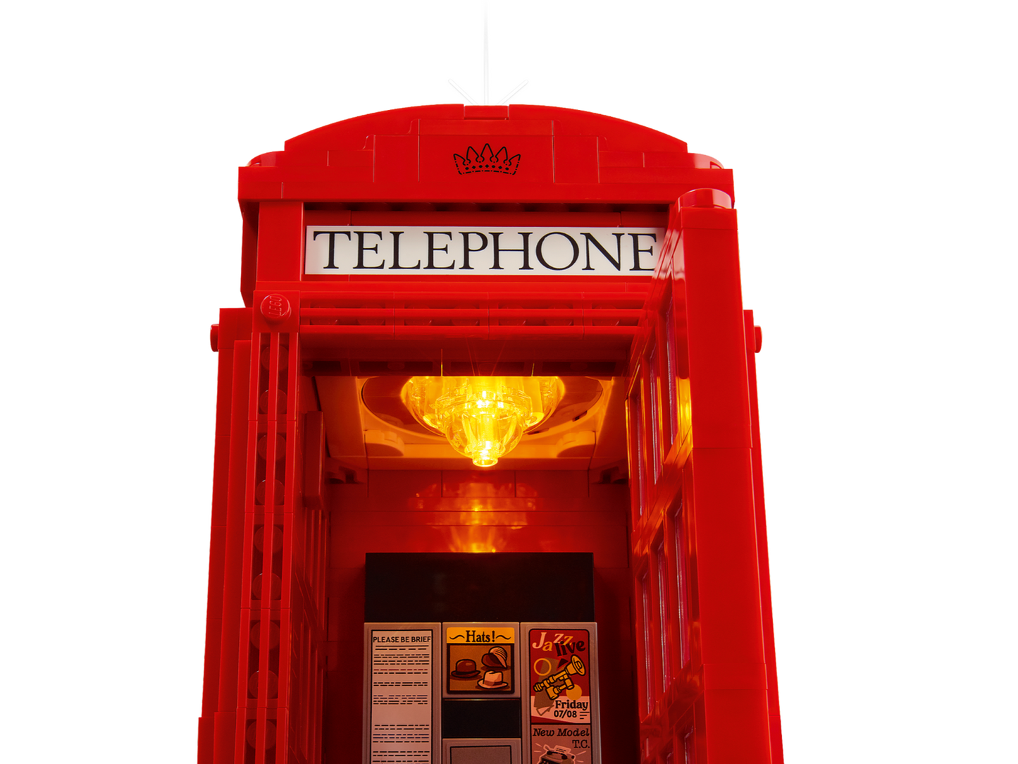 Ideas 21347 Rote Londoner Telefonzelle