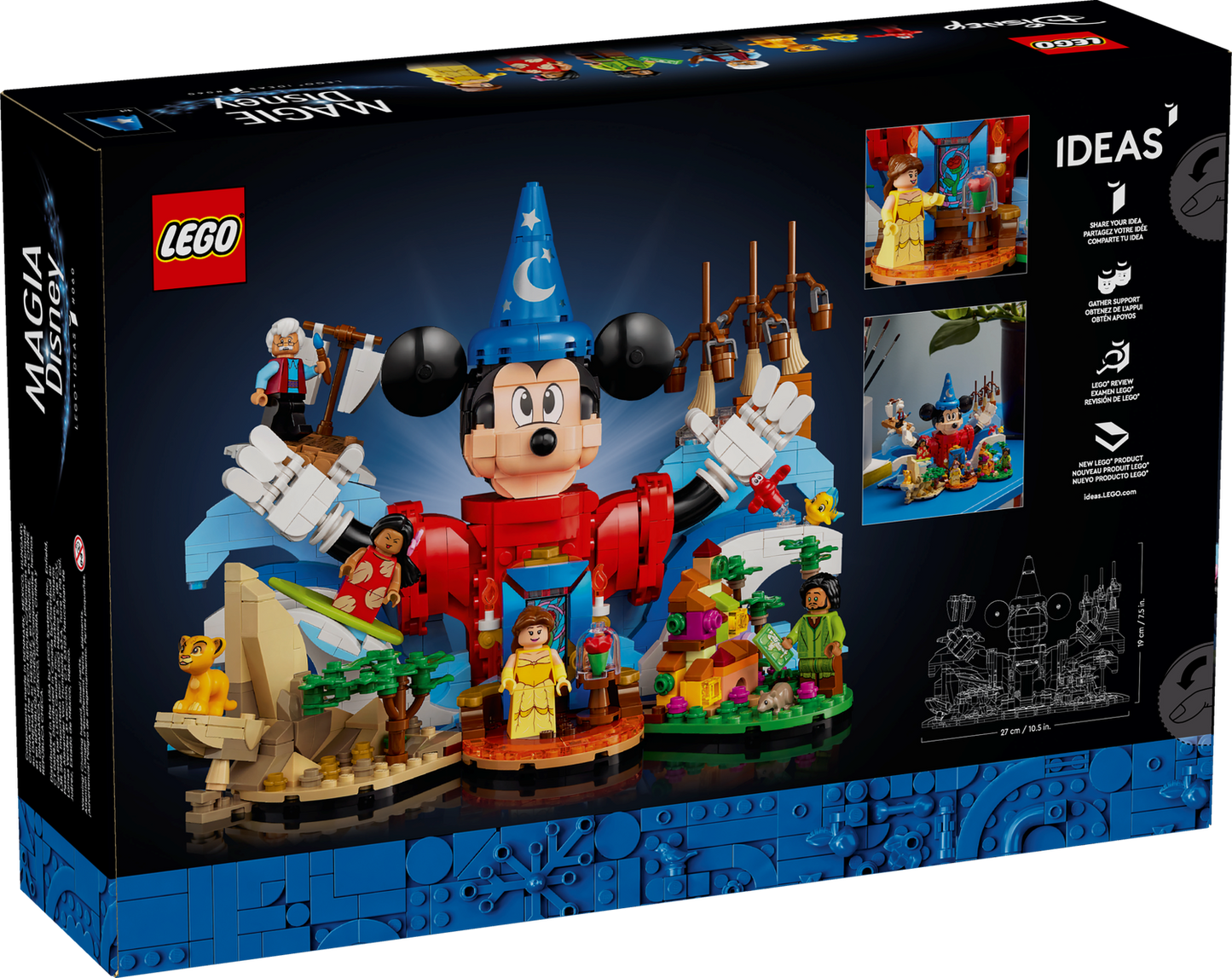 Ideas 21352 Disney Magie