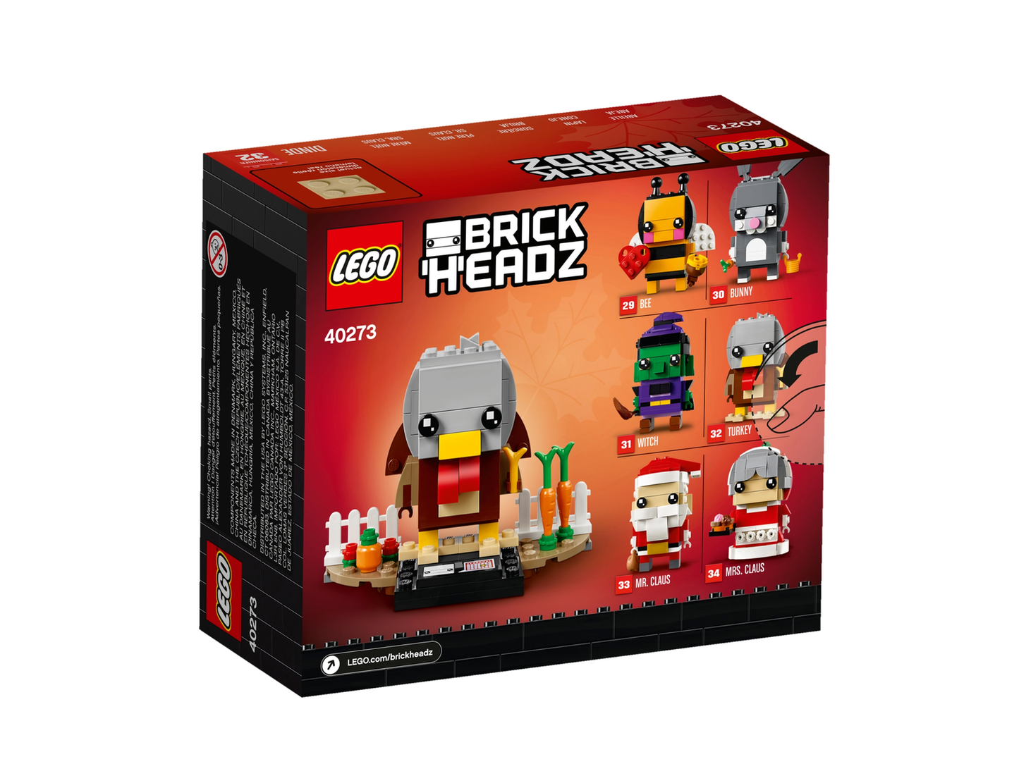 BrickHeadz 40273 Thanksgiving Turkey