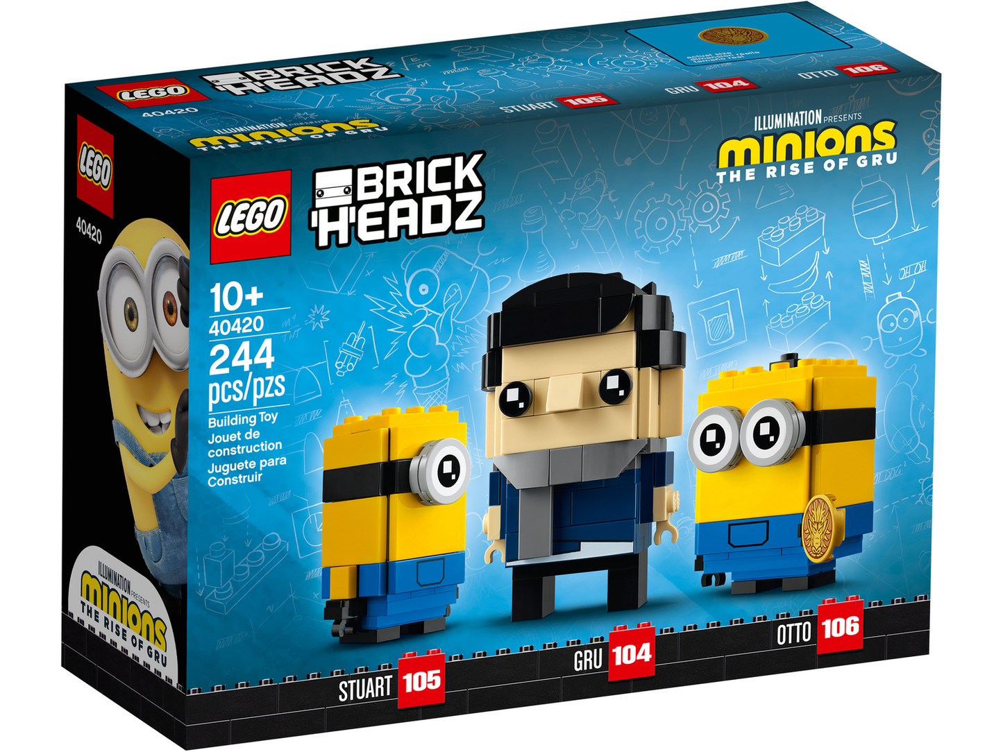 BrickHeadz 40420 Gru, Stuart & Otto