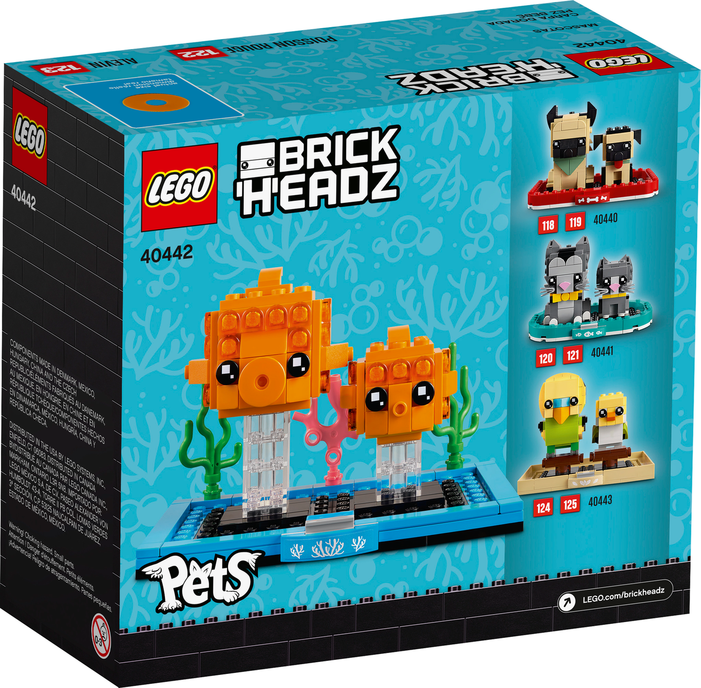 BrickHeadz 40442 Goldfisch