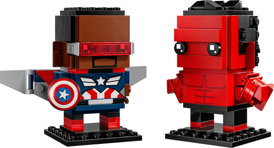 Marvel 40668 Captain America & Red Hulk