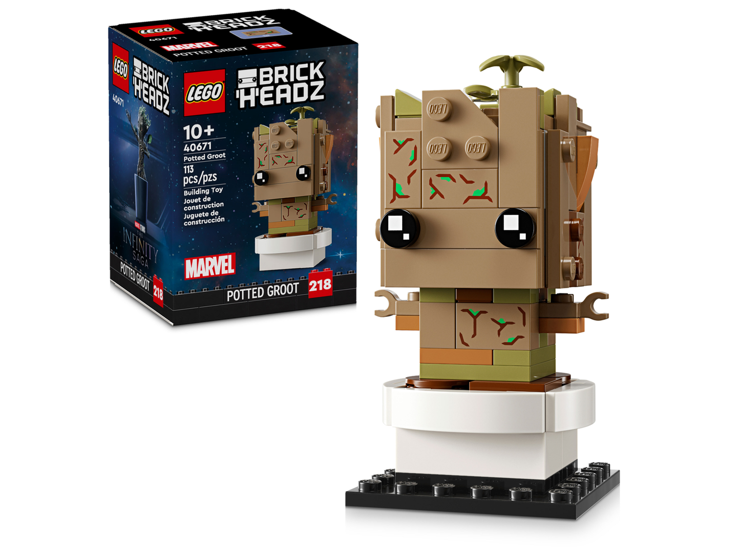 BrickHeadz 40671 Groot im Topf