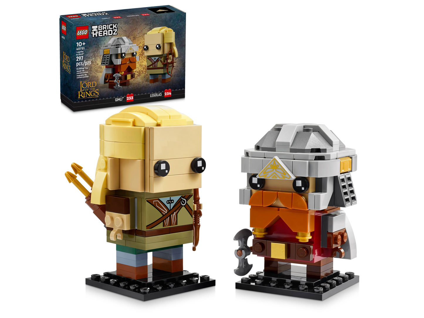 BrickHeadz 40751 Legolas und Gimli