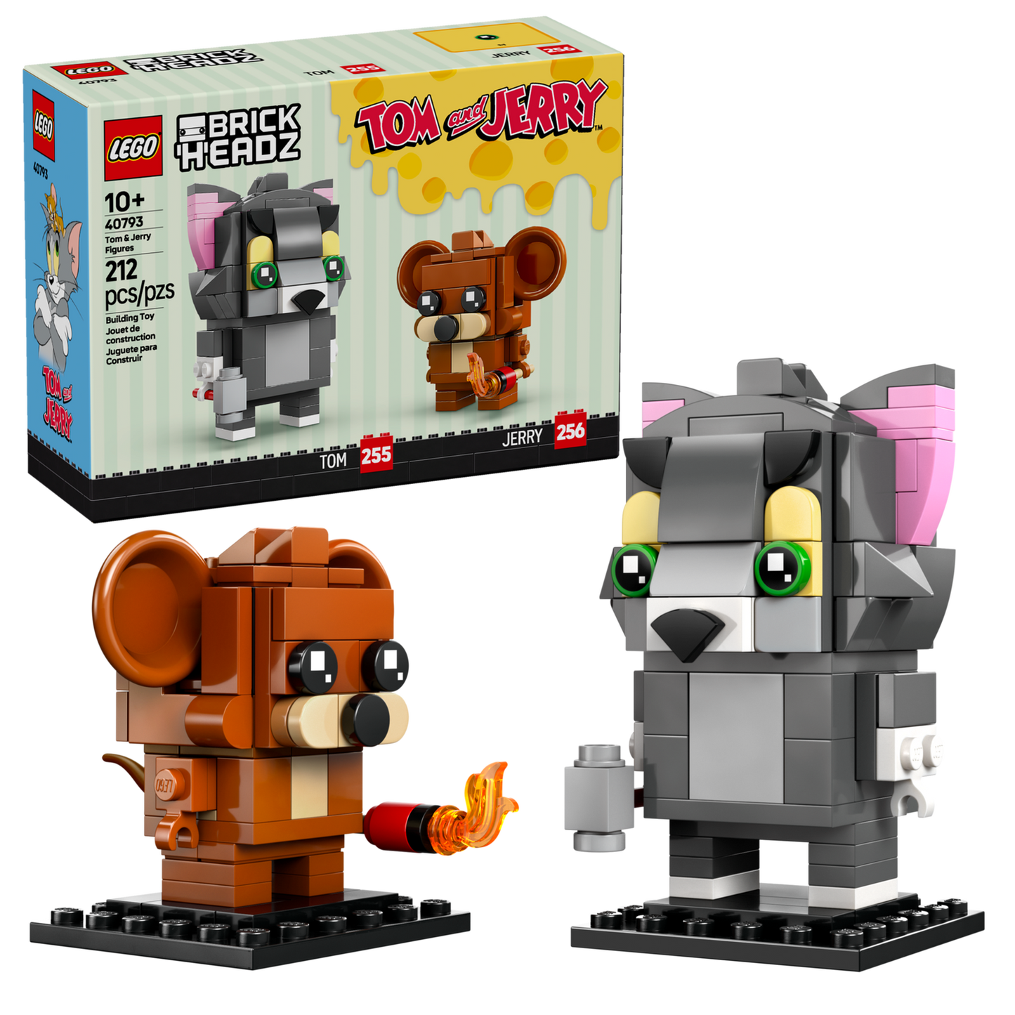 BrickHeadz 40793 Tom & Jerry Figuren