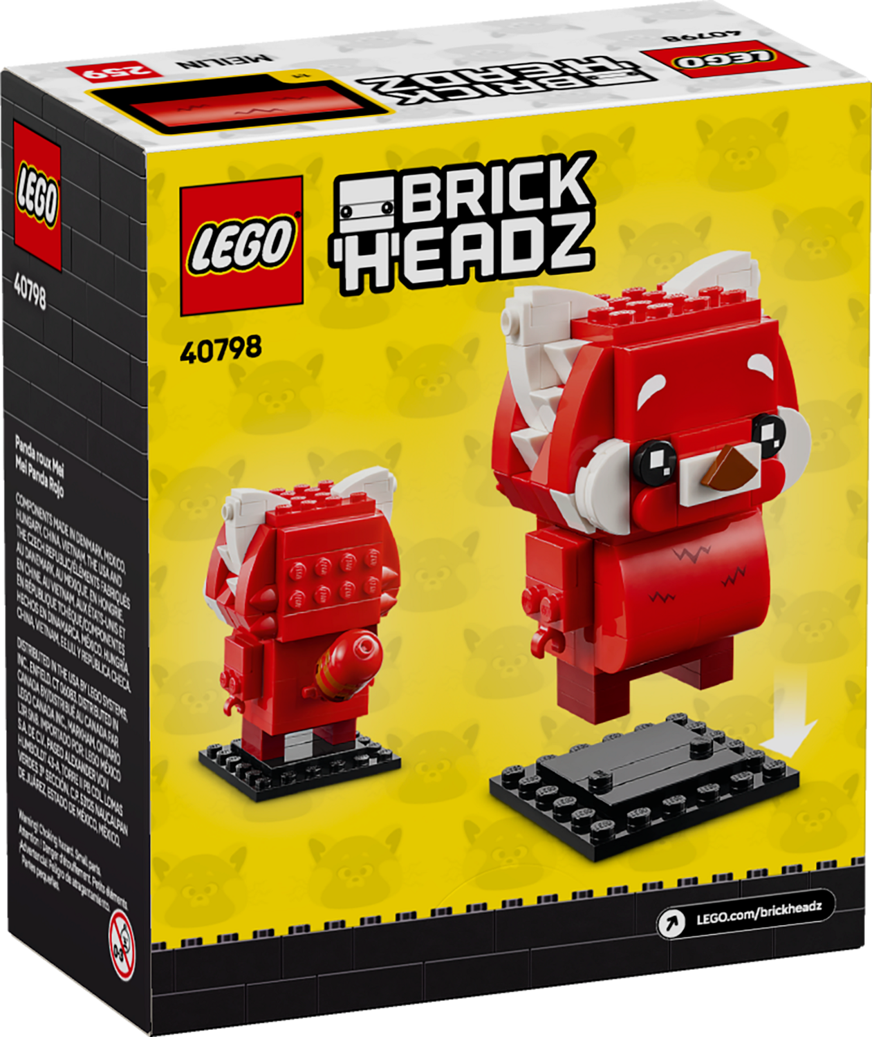 BrickHeadz 40798 Roter Panda Mei