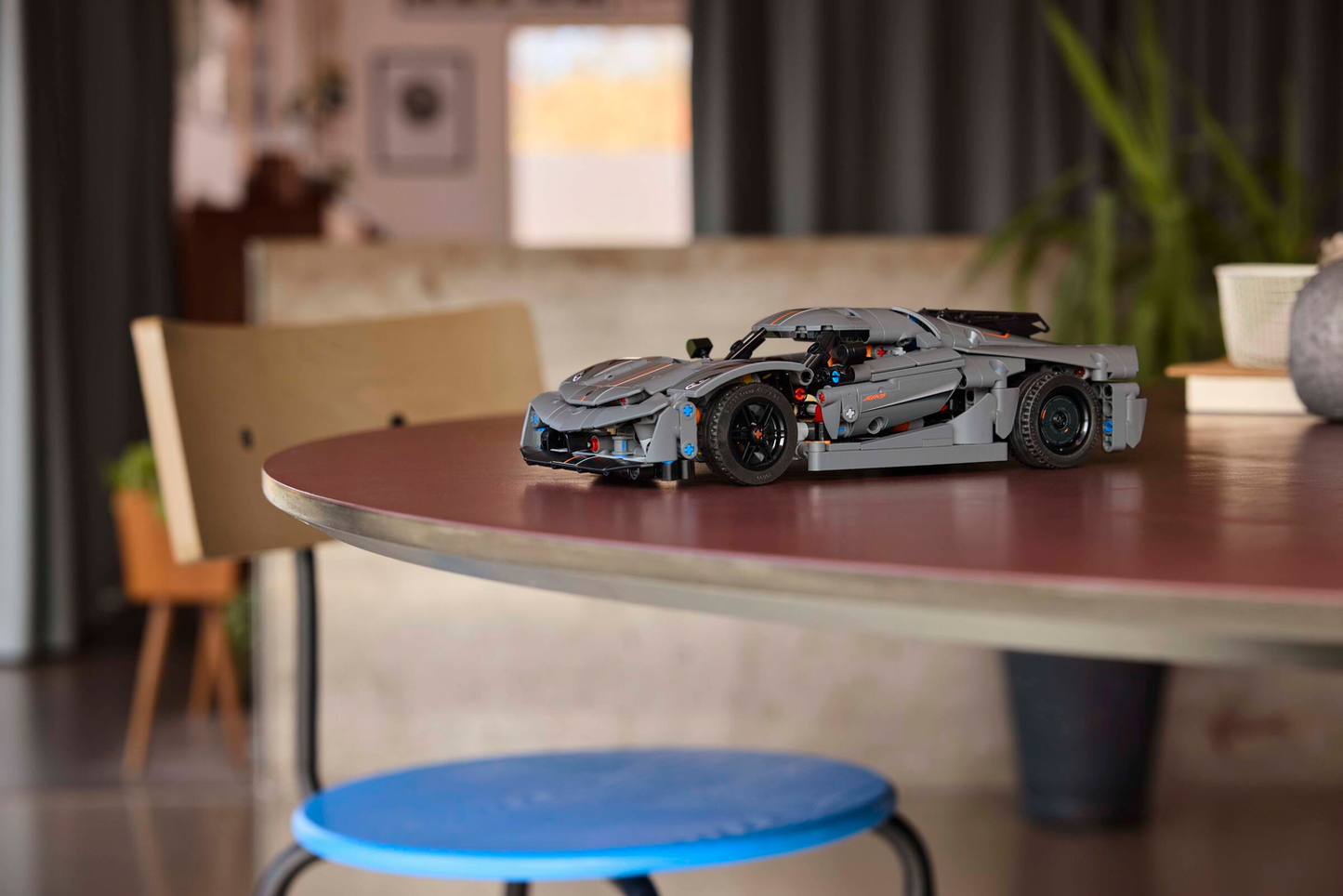 Technic 42173 Koenigsegg Jesko Absolut Supersportwagen in Grau