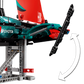 Technic 42174 Emirates Team New Zealand AC75 Rennjacht