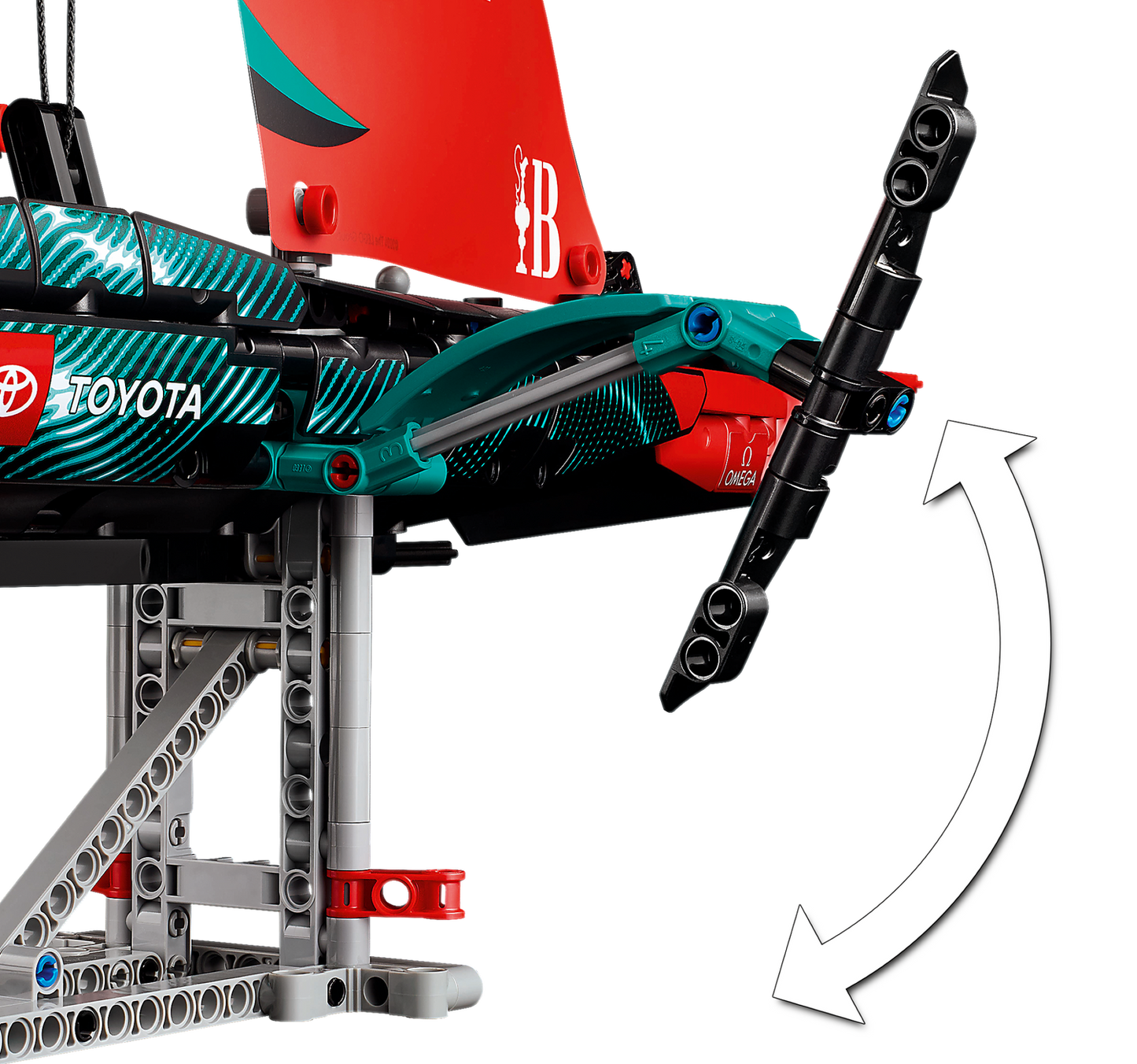 Technic 42174 Emirates Team New Zealand AC75 Rennjacht