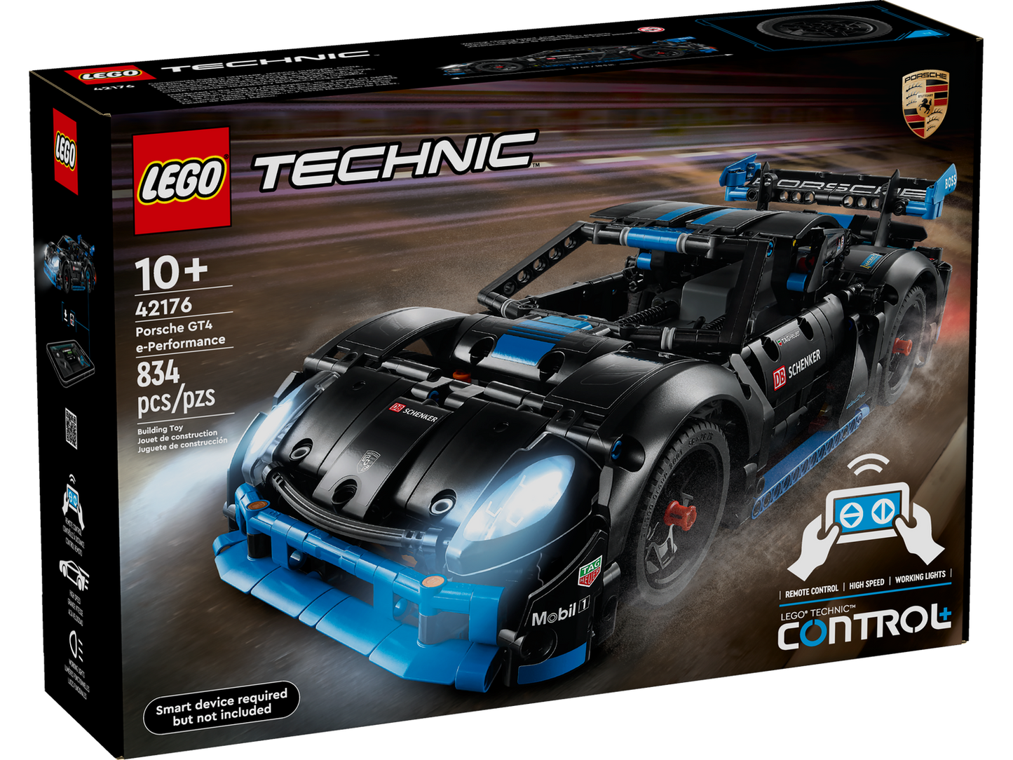 Technic 42176 Porsche GT4 e-Performance Rennwagen