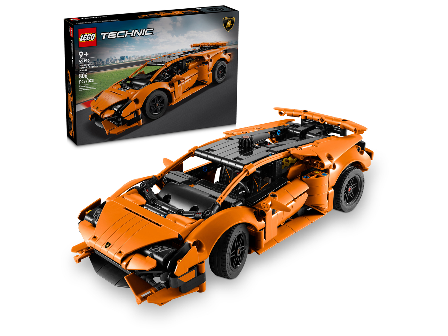 Technic 42196 Lamborghini Huracán Tecnica Orange