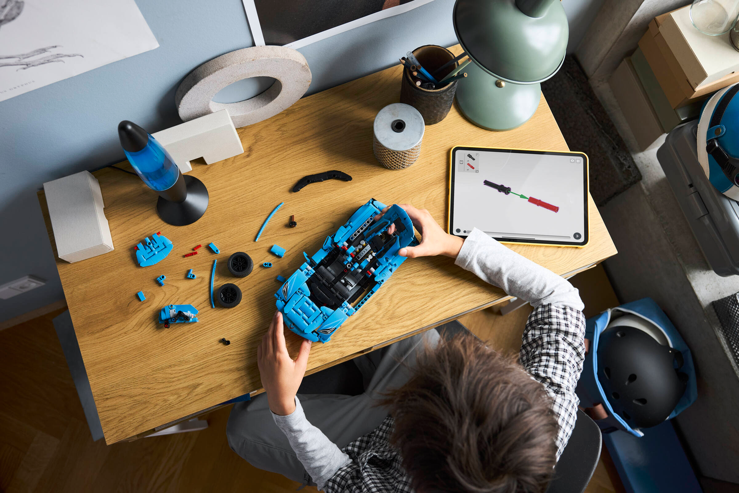 Technic 42217 Chevrolet Corvette Stingray in Blau