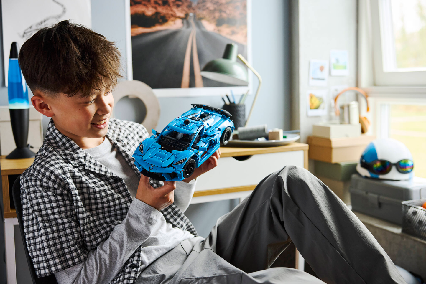 Technic 42217 Chevrolet Corvette Stingray in Blau