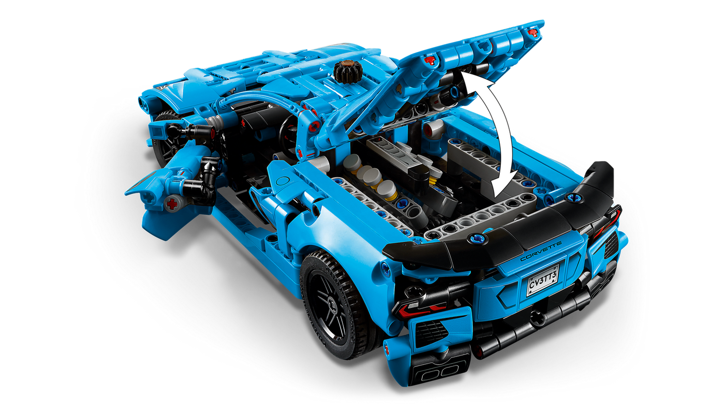 Technic 42217 Chevrolet Corvette Stingray in Blau