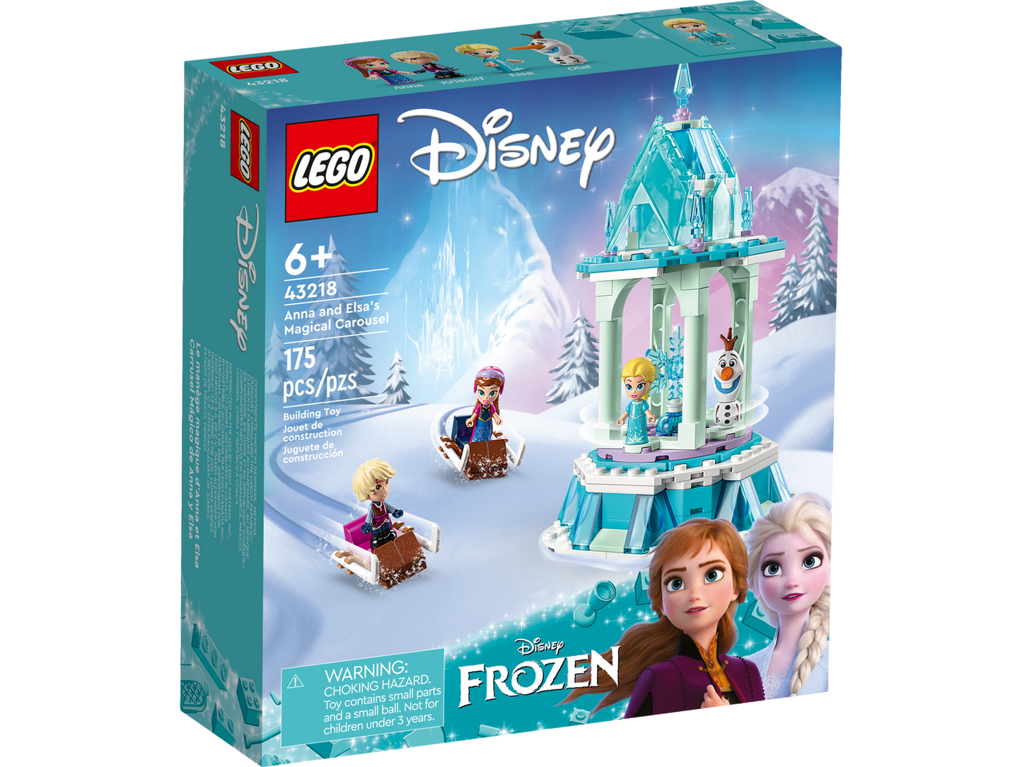 Disney 43218 Annas und Elsas magisches Karussell