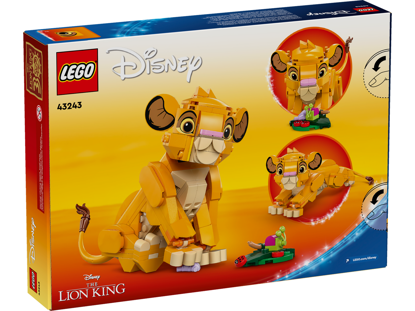 Disney 43243 Simba, das Löwenjunge des Königs