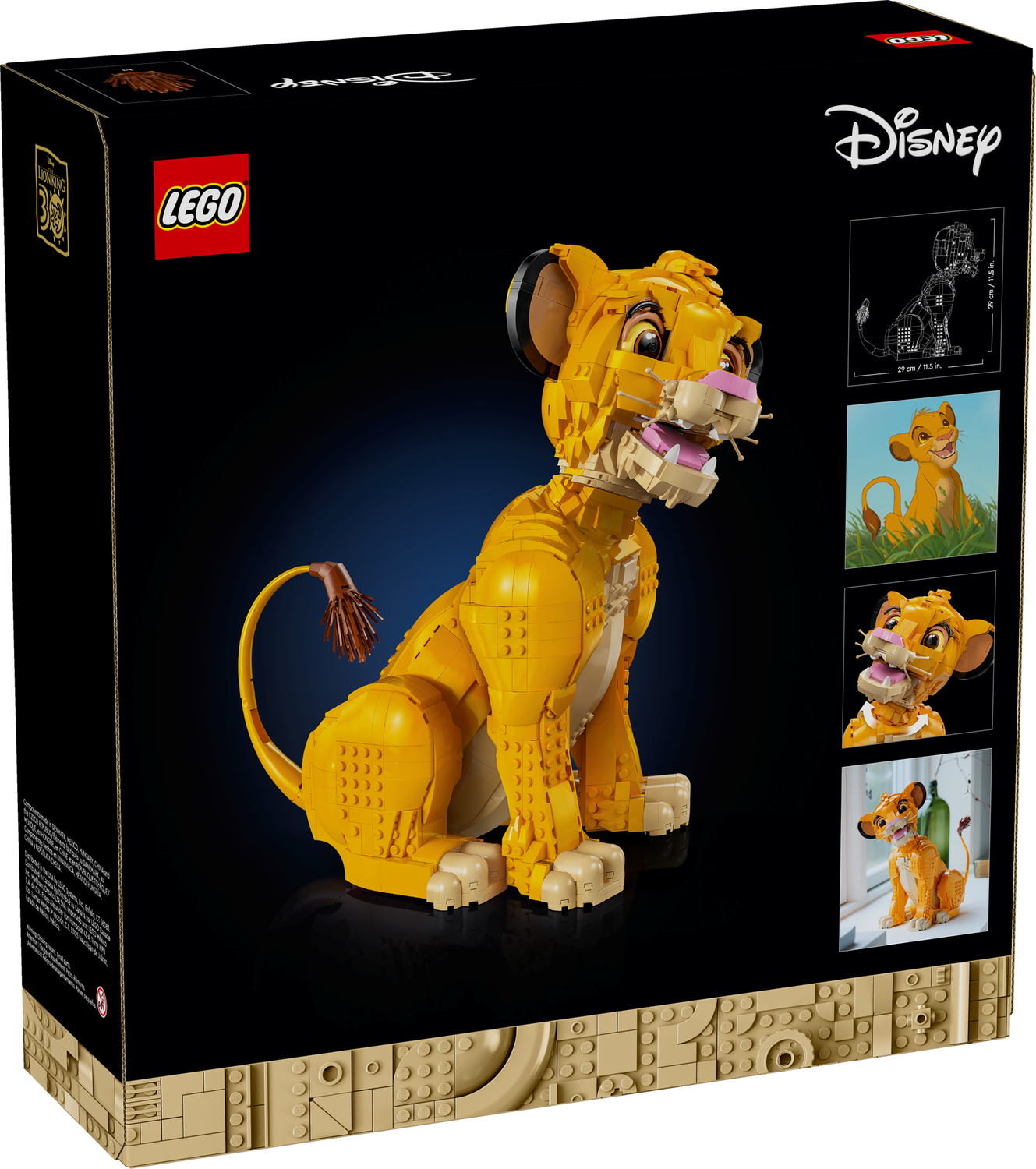 Disney 43247 Simba, der junge König der Löwen