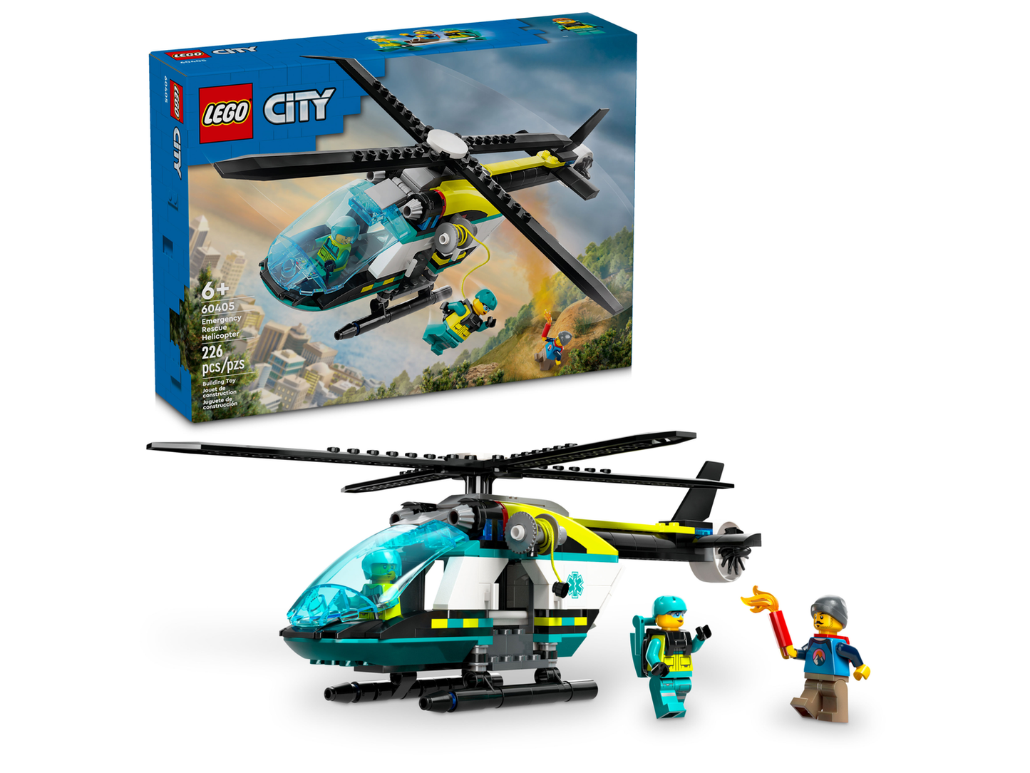 City 60405 Rettungshubschrauber