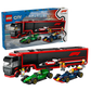 City 60445 F1 Transporter mit RB20 & AMR24 F1 Rennautos