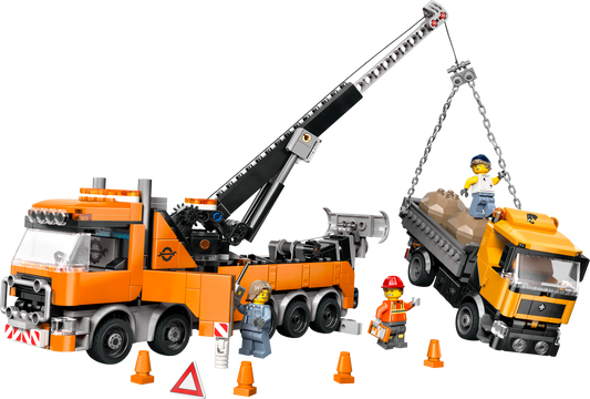 City 60467 Schwerlast-Abschleppwagen mit Kran
