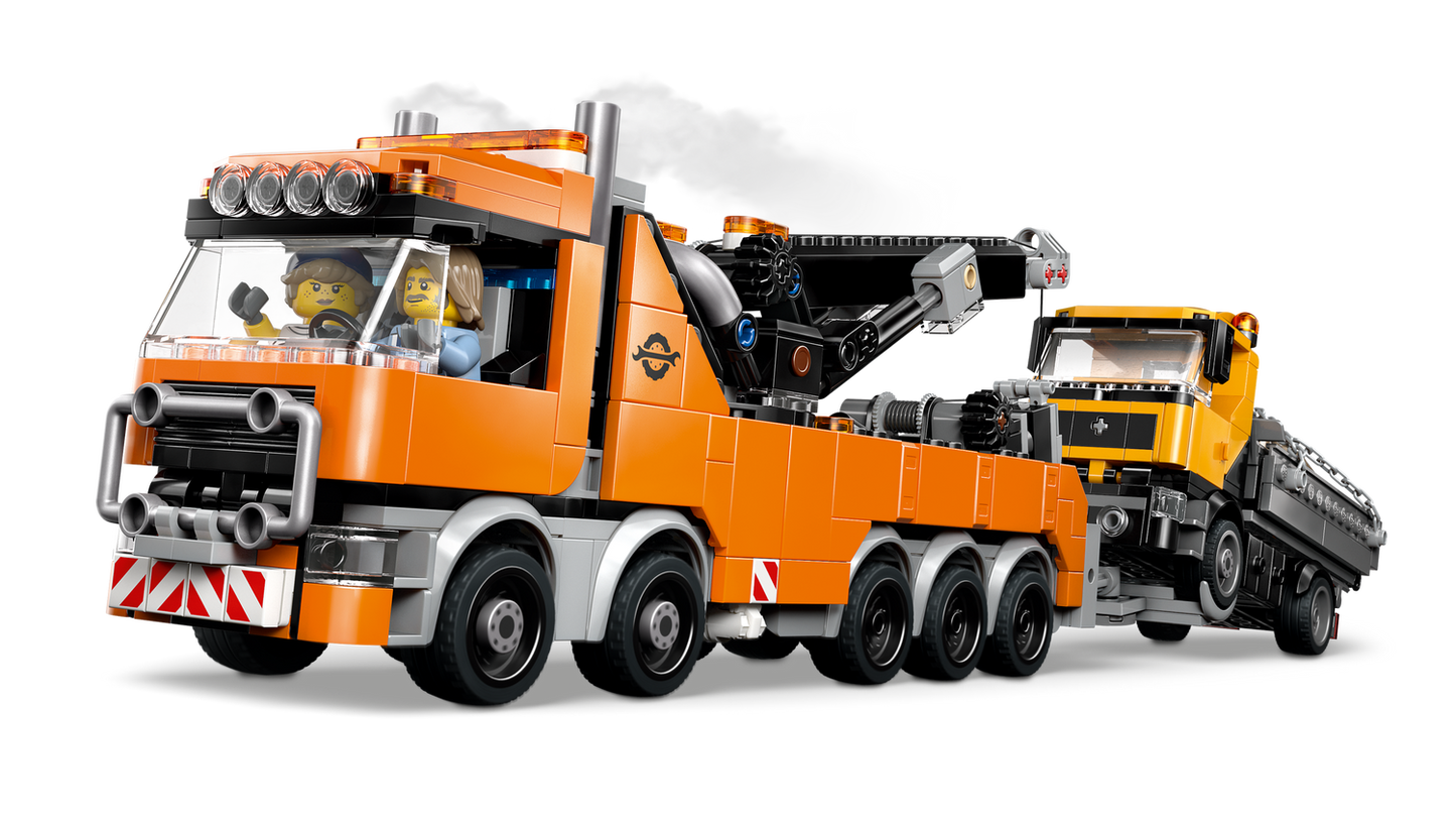 City 60467 Schwerlast-Abschleppwagen mit Kran