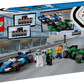 City 60474 F1 Startaufstellung mit VCARB & Sauber Rennautos