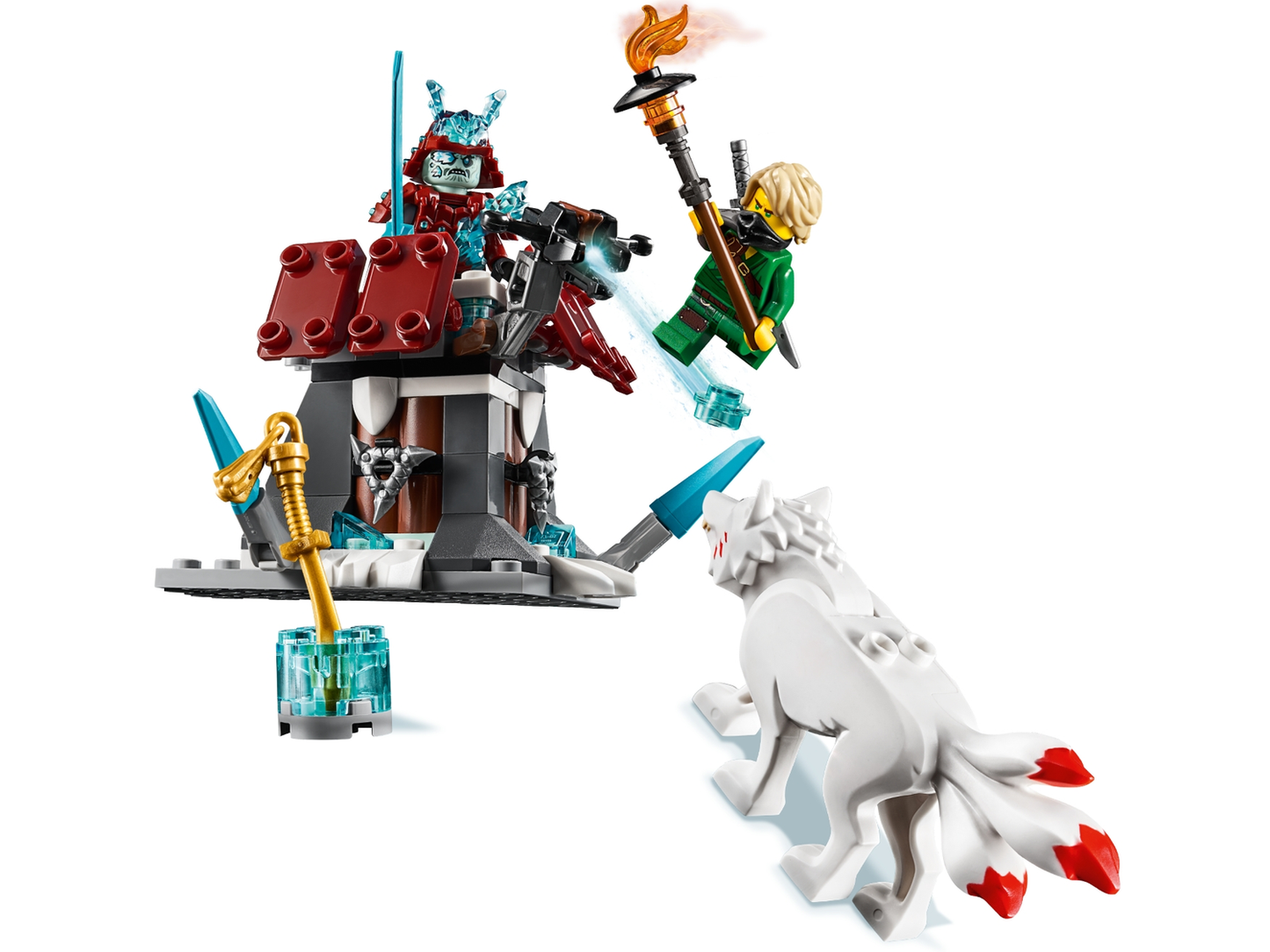 NINJAGO 70671 Angriff des Eis-Samurai