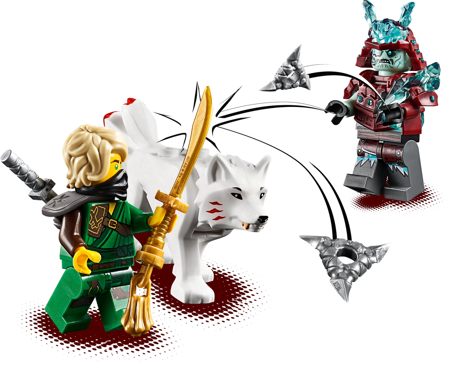 NINJAGO 70671 Angriff des Eis-Samurai