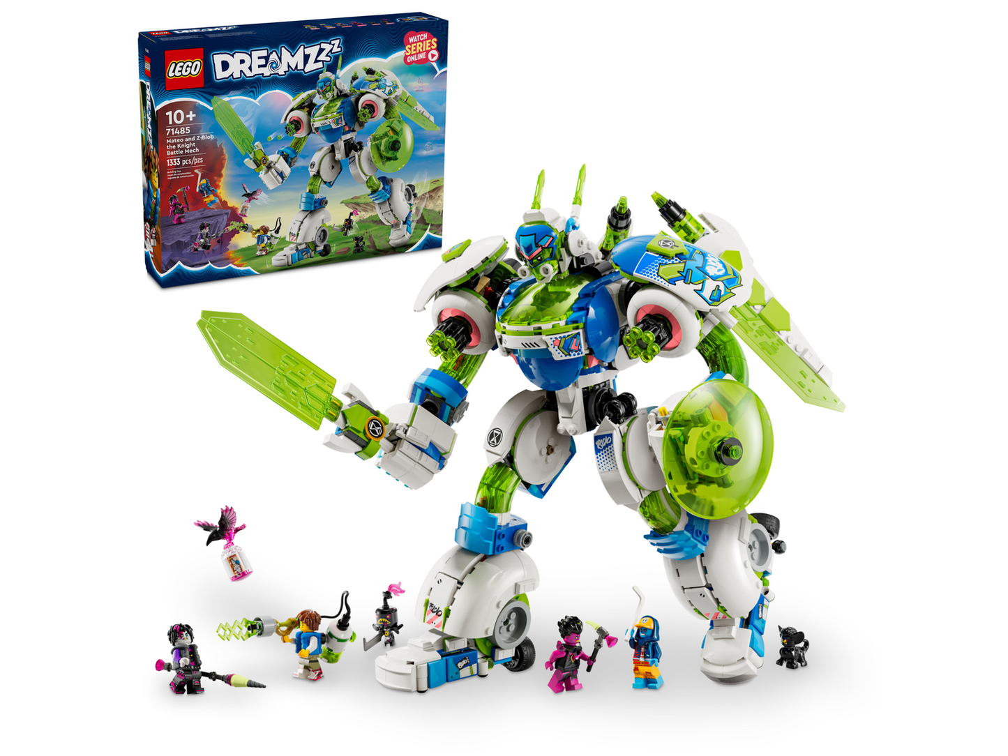 DREAMZzz 71485 Mateo und Z-Blob der Ritter-Mech