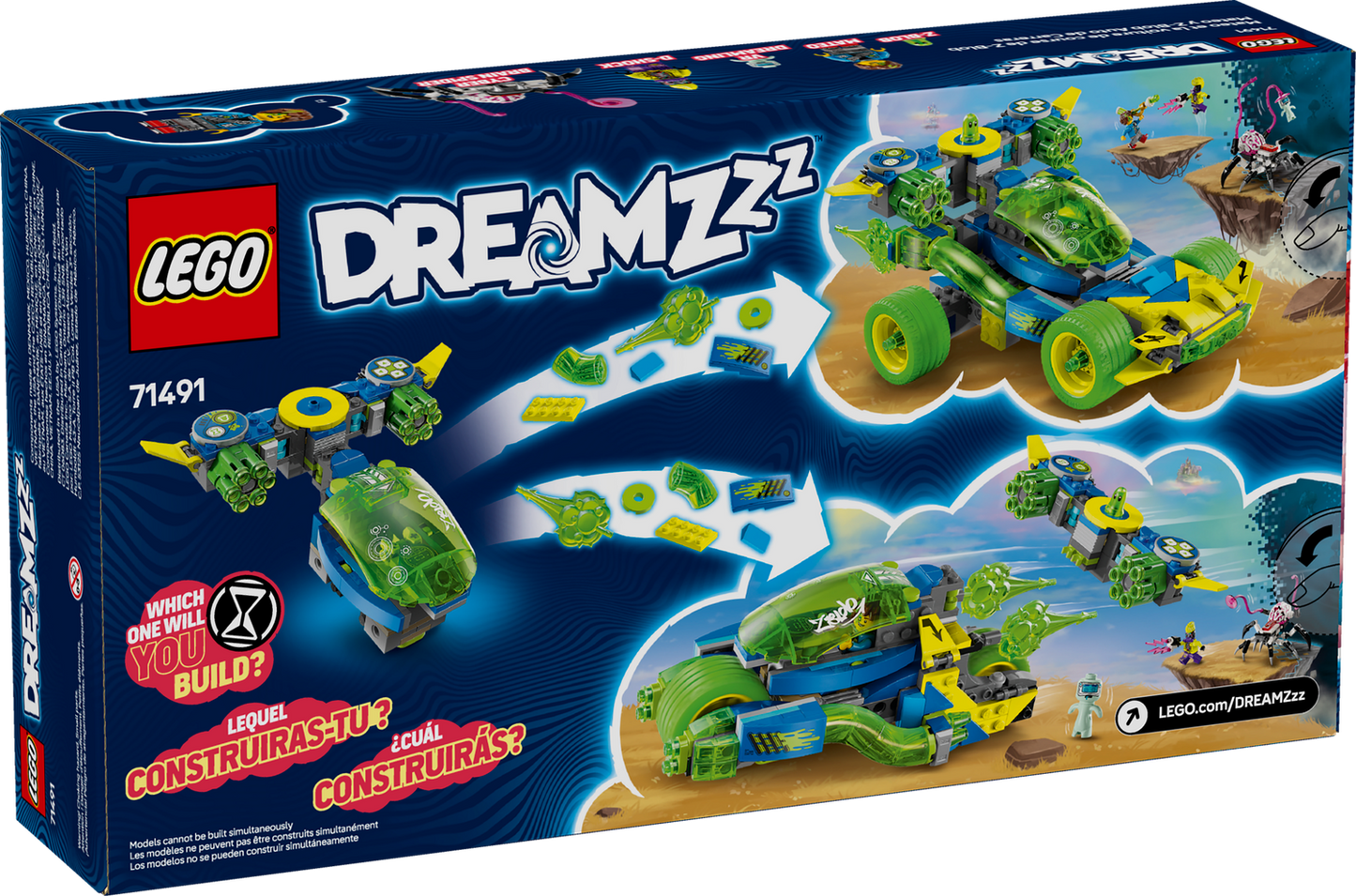 DREAMZzz 71491 Mateo mit dem Z-Blob Action-Rennwagen