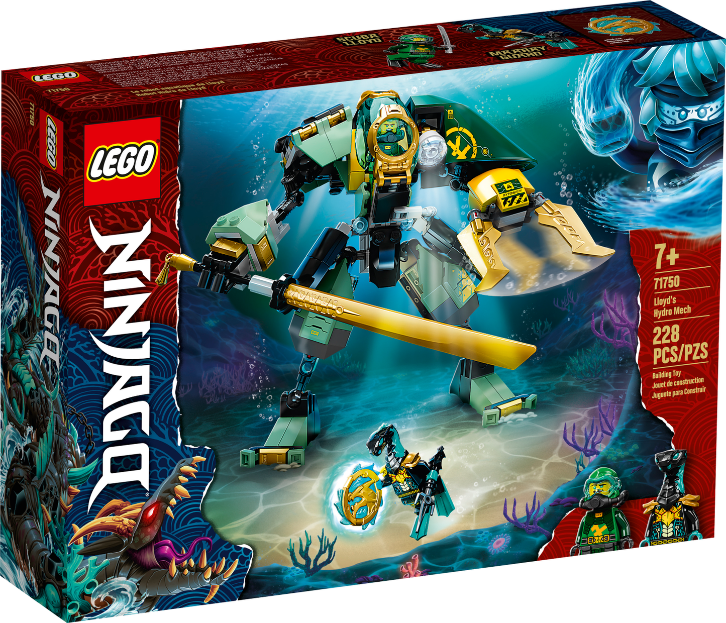 NINJAGO 71750 Lloyds Hydro-Mech