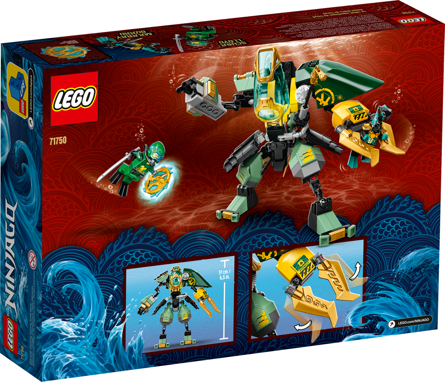 NINJAGO 71750 Lloyds Hydro-Mech