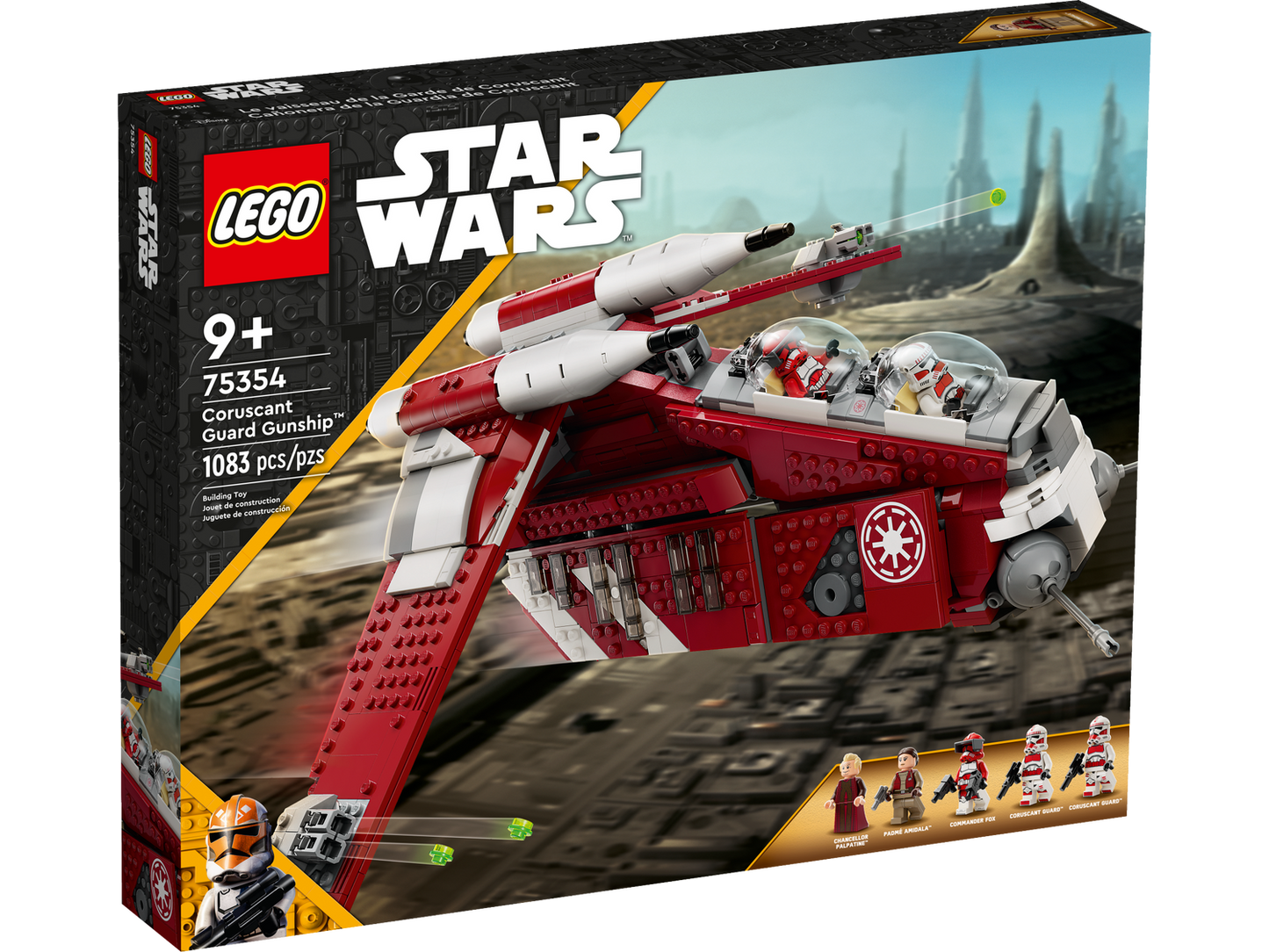 Star Wars 75354 Gunship der Coruscant-Wachen