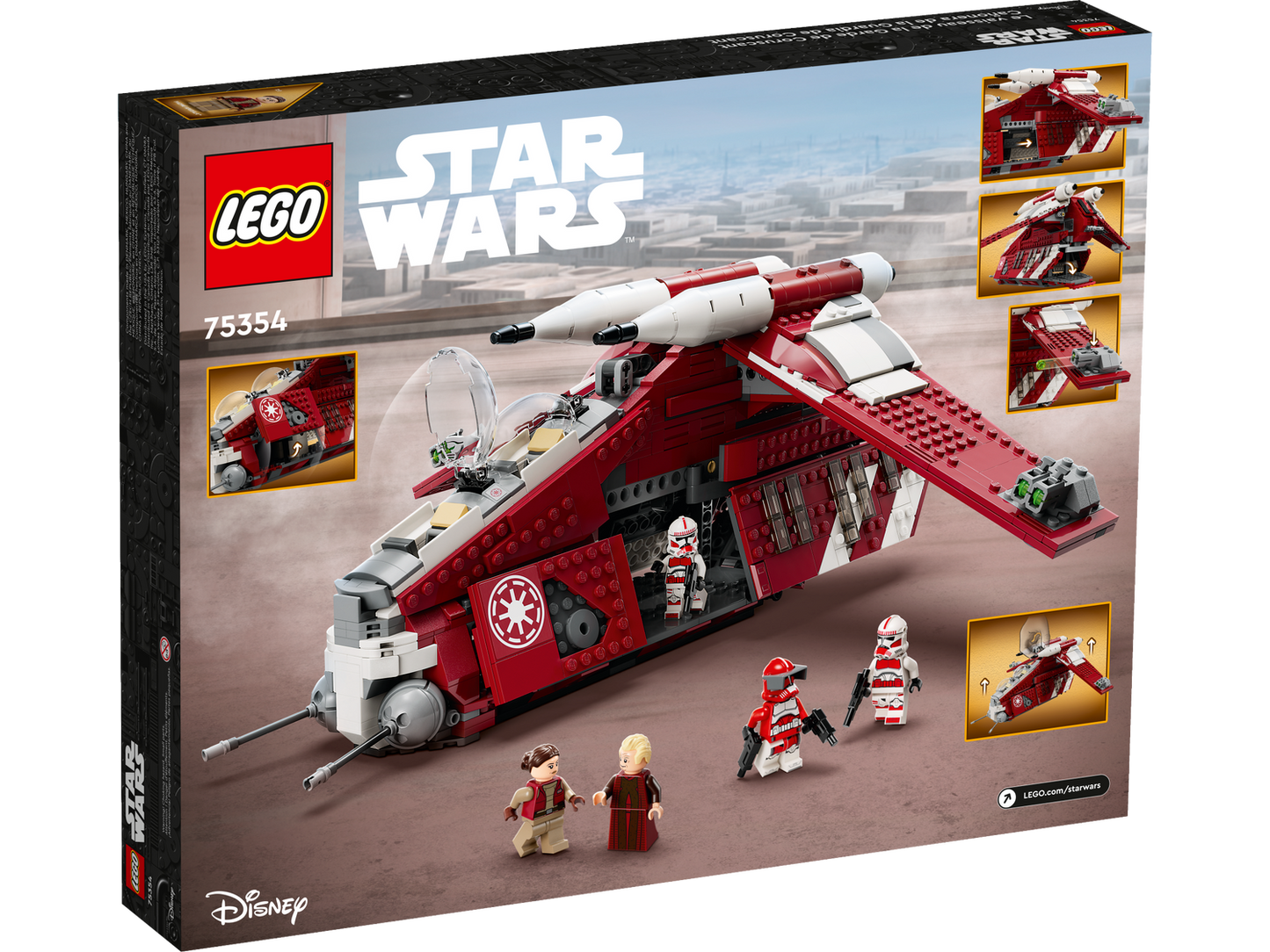 Star Wars 75354 Gunship der Coruscant-Wachen