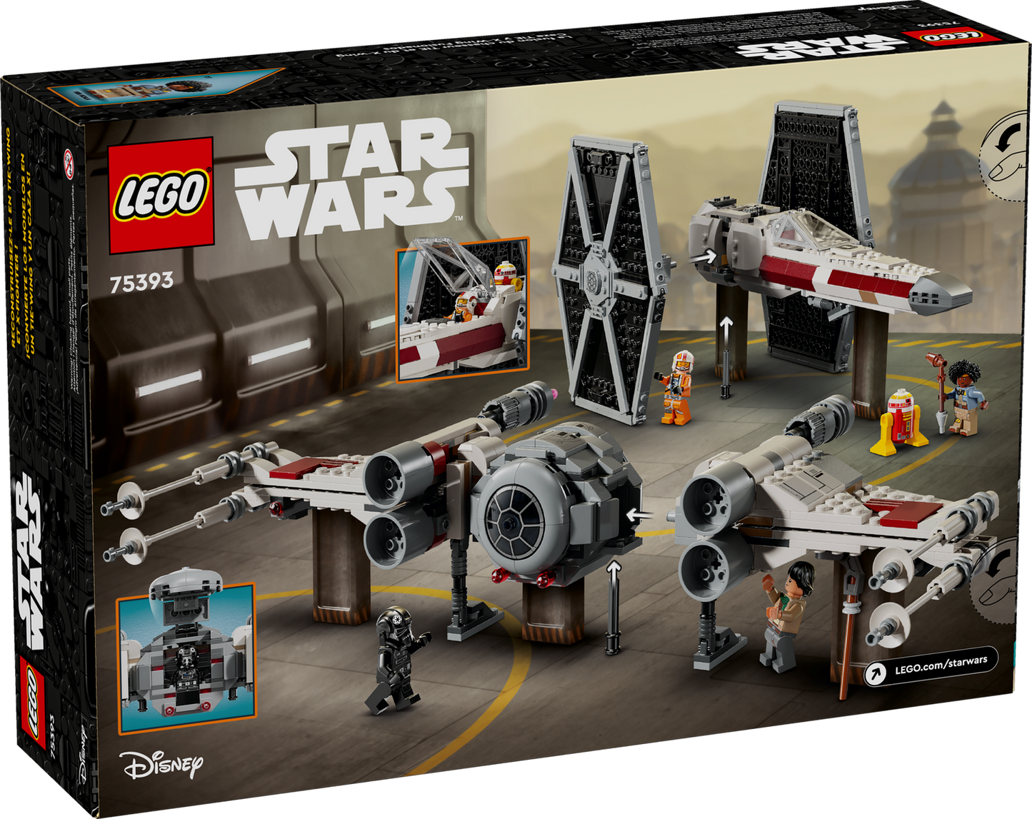 Star Wars 75393 Mashup aus TIE Fighter & X-Wing