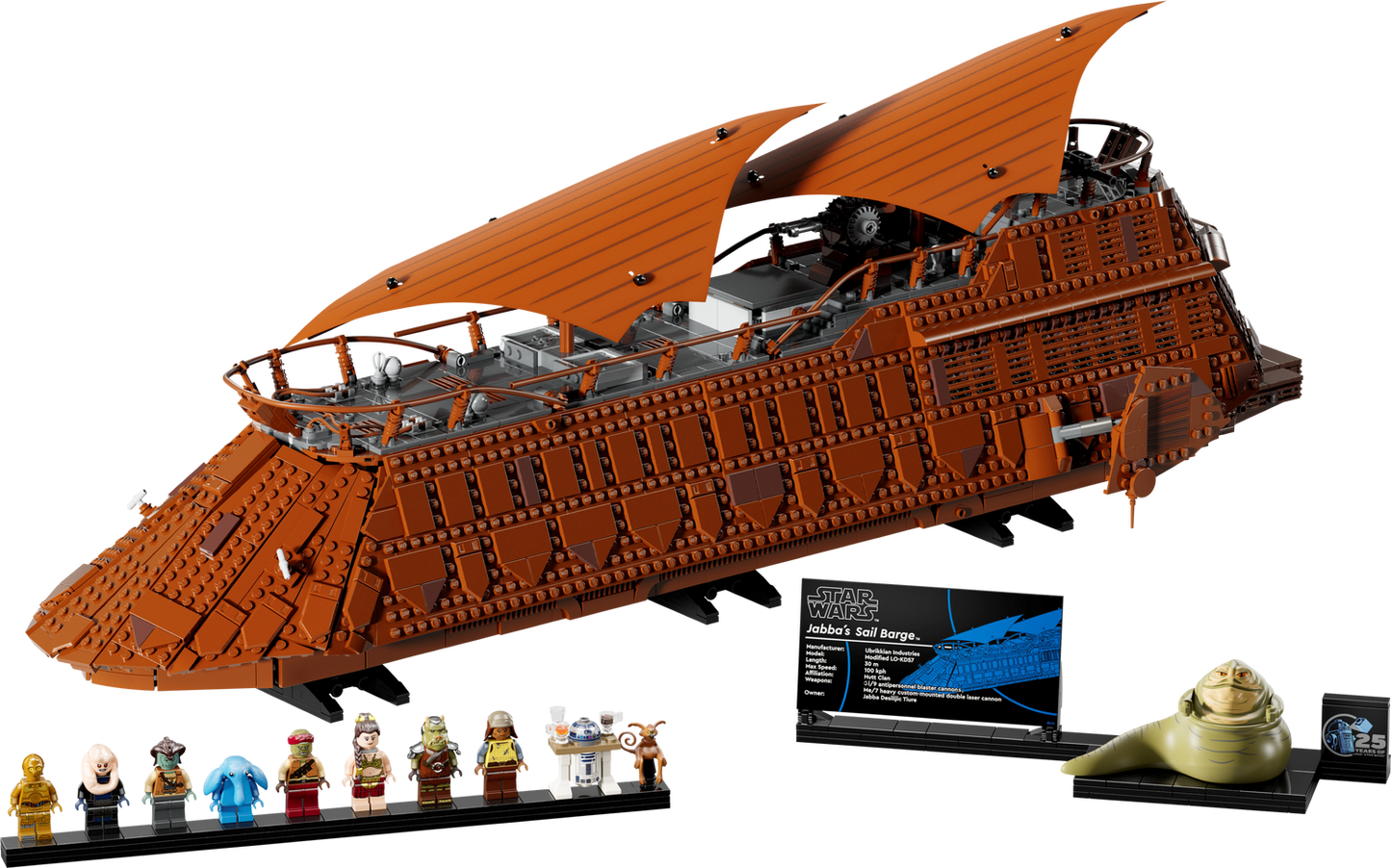 Star Wars 75397 Jabbas Segelbarke