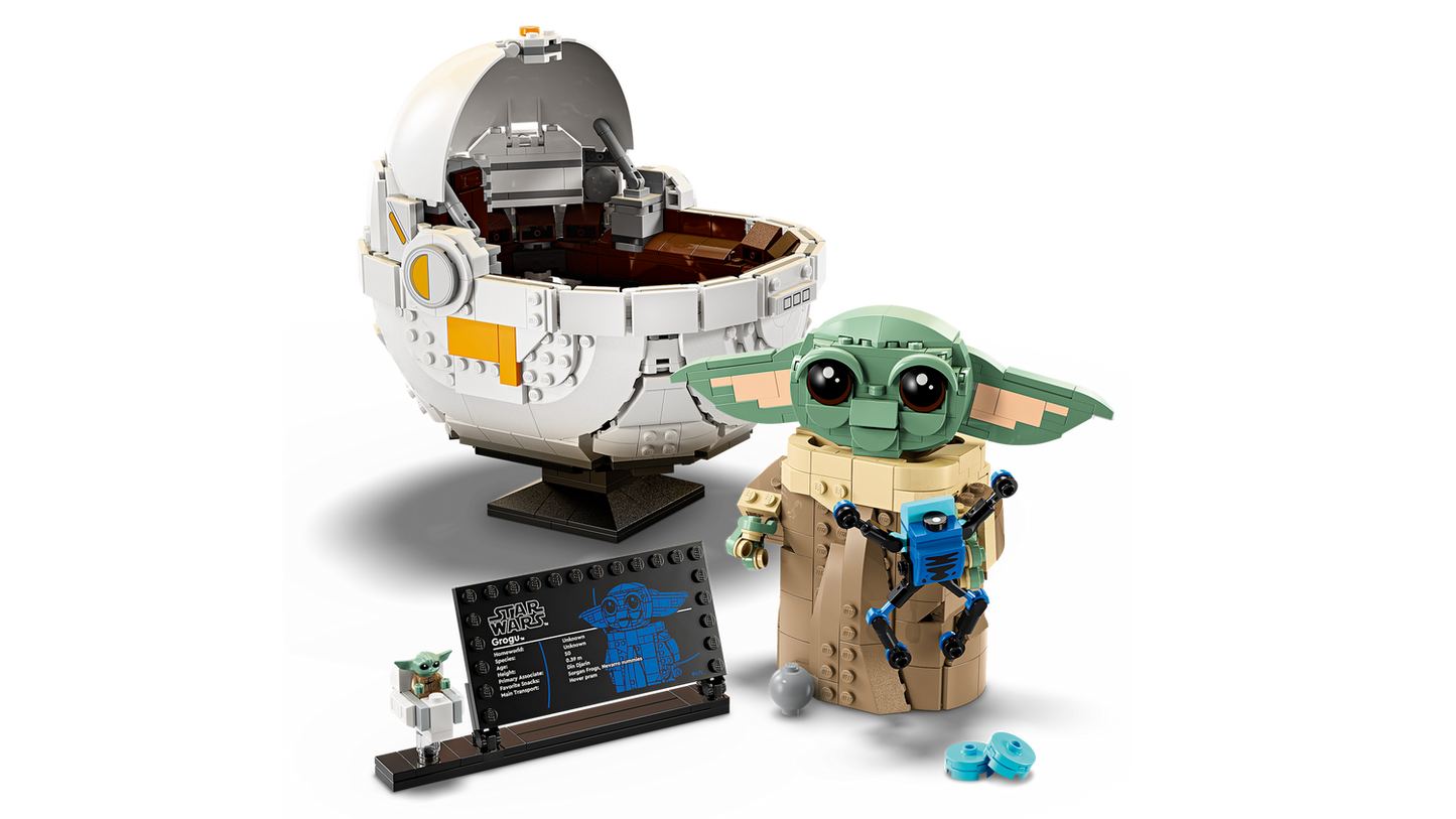 Star Wars 75403 Grogu in seiner Repulsorwiege