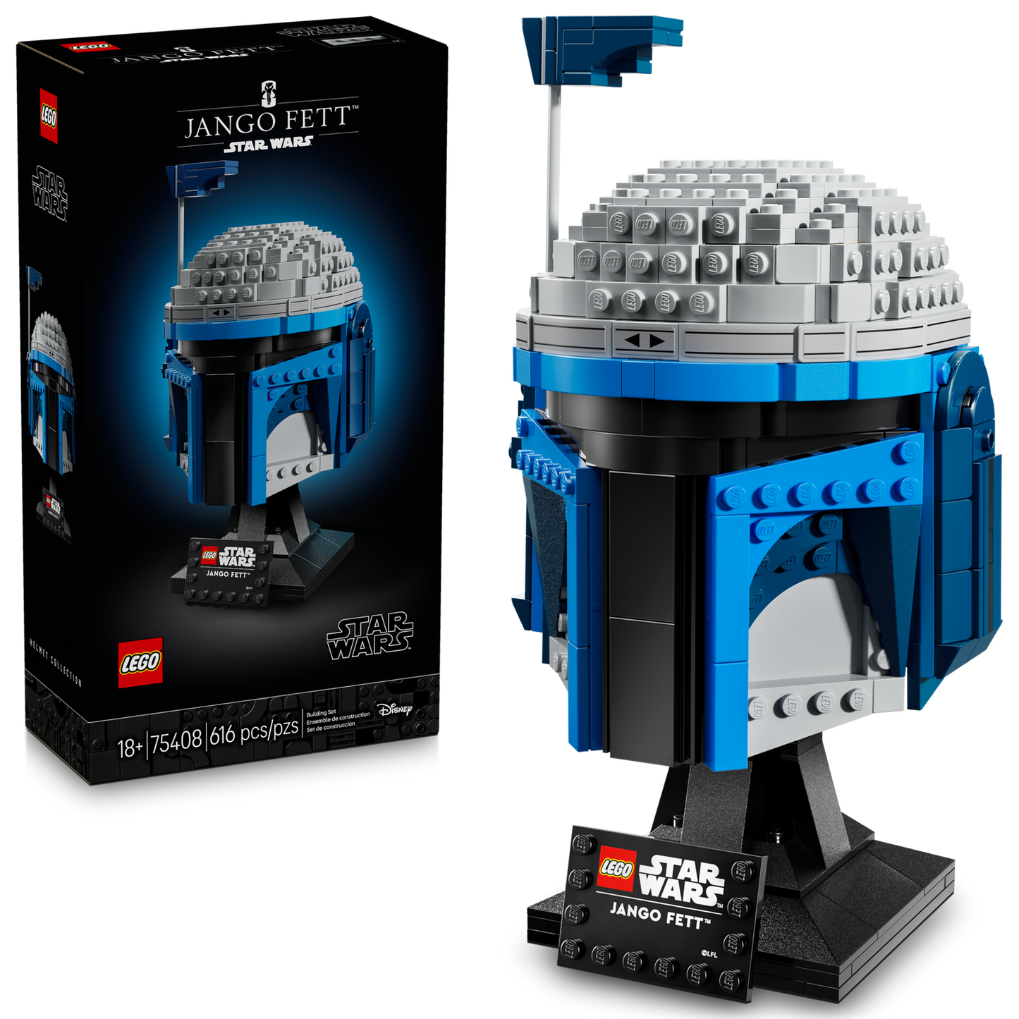 Star Wars 75408 Jango Fett Helm