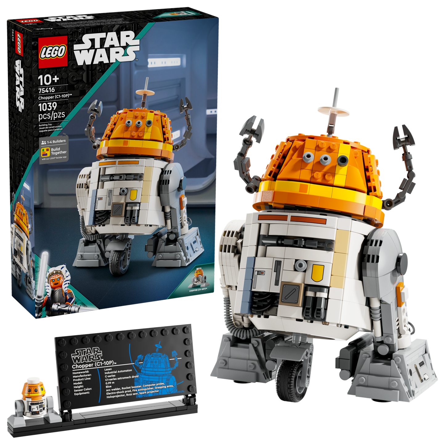 Star Wars 75416 Astromech-Droide Chopper (C1-10P)