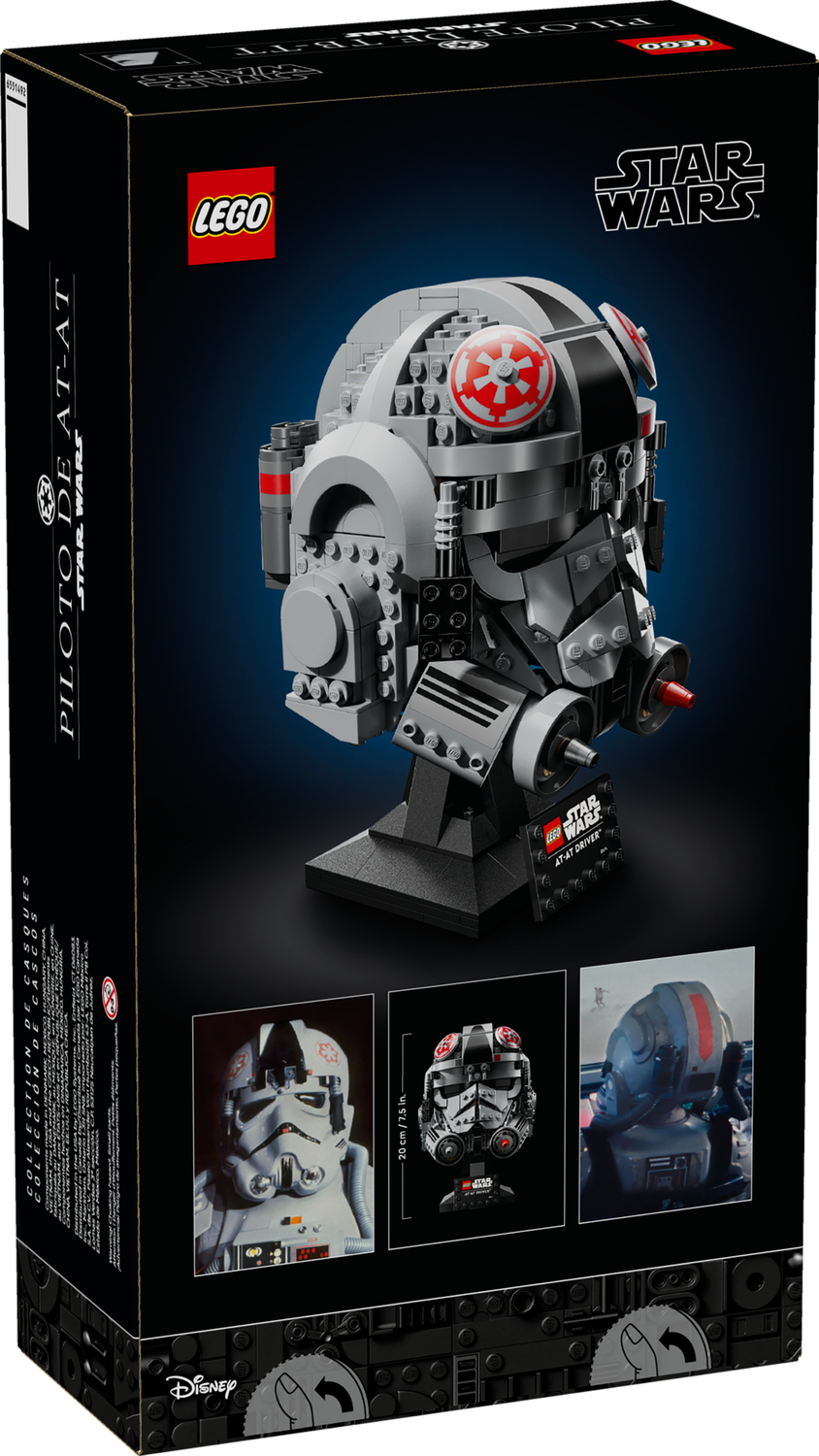 Star Wars 75429 AT-AT Pilot Helm
