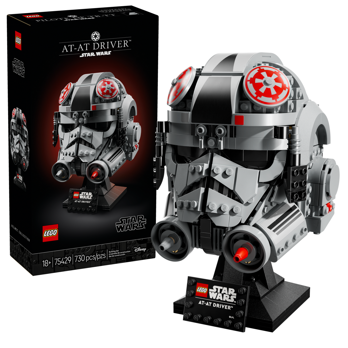 Star Wars 75429 AT-AT Pilot Helm