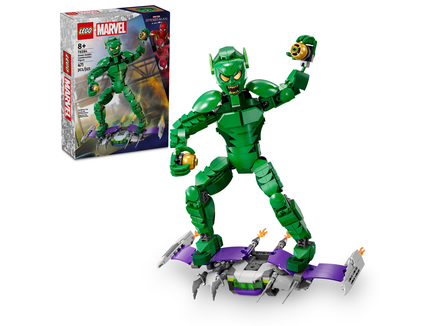 Marvel 76284 Green Goblin Baufigur