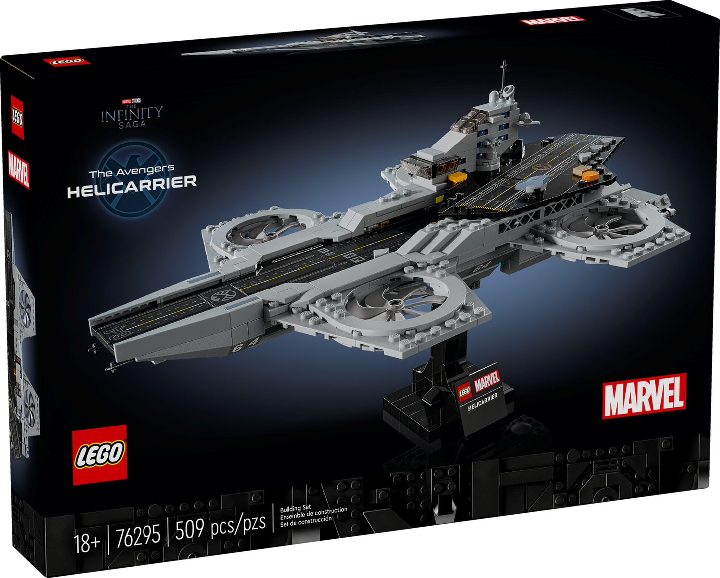 Marvel 76295 Helicarrier der Avengers