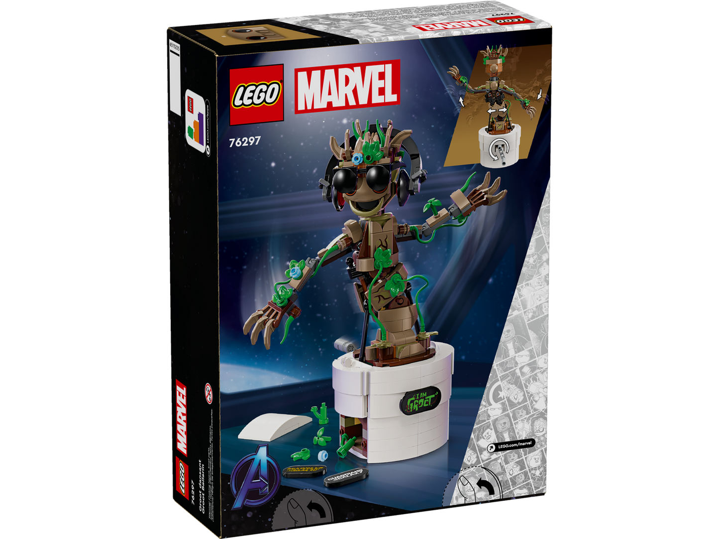 Marvel 76297 Tanzender Groot