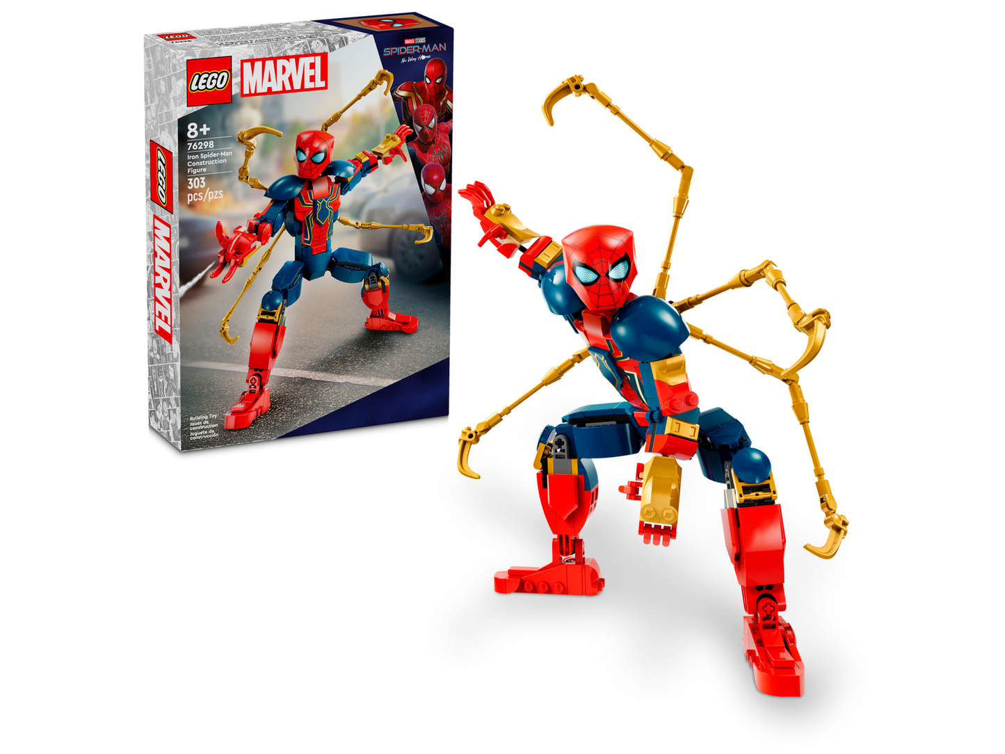 Marvel 76298 Iron Spider-Man Baufigur