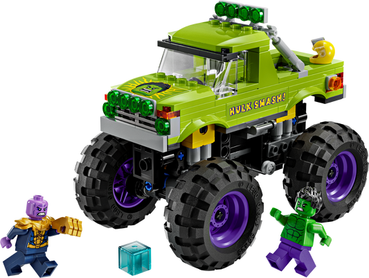 Marvel 76312 Hulk-Truck vs. Thanos