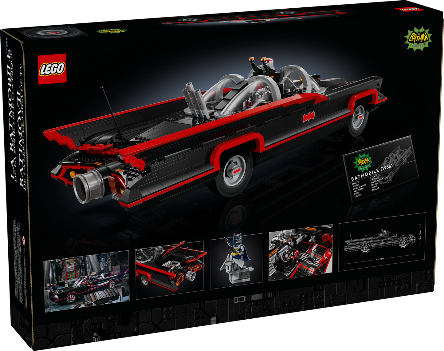 Batman 76328 Batman: Batmobil aus der 60er-Jahre-Fernsehserie