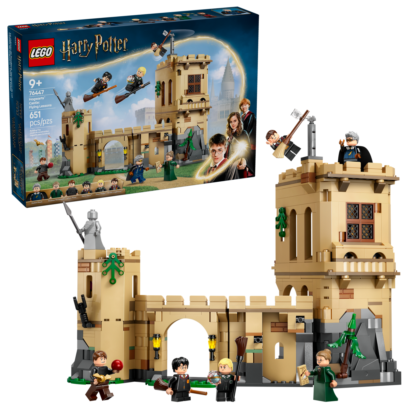 Harry Potter 76447 Schloss Hogwarts: Flugstunden